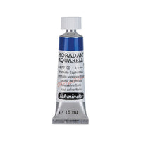 Schmincke Horadam vopsea acuarelă în tub 15 ml - Onetz – 477 Albastru safir ftalo