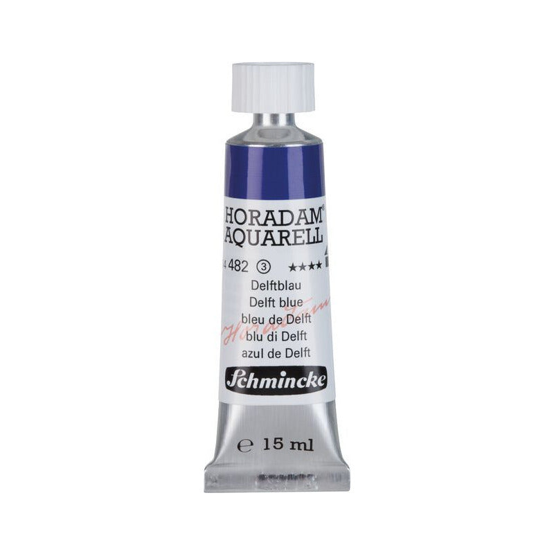 Schmincke Horadam vopsea acuarelă în tub 15 ml - Onetz – 482 Albastru de Delft
