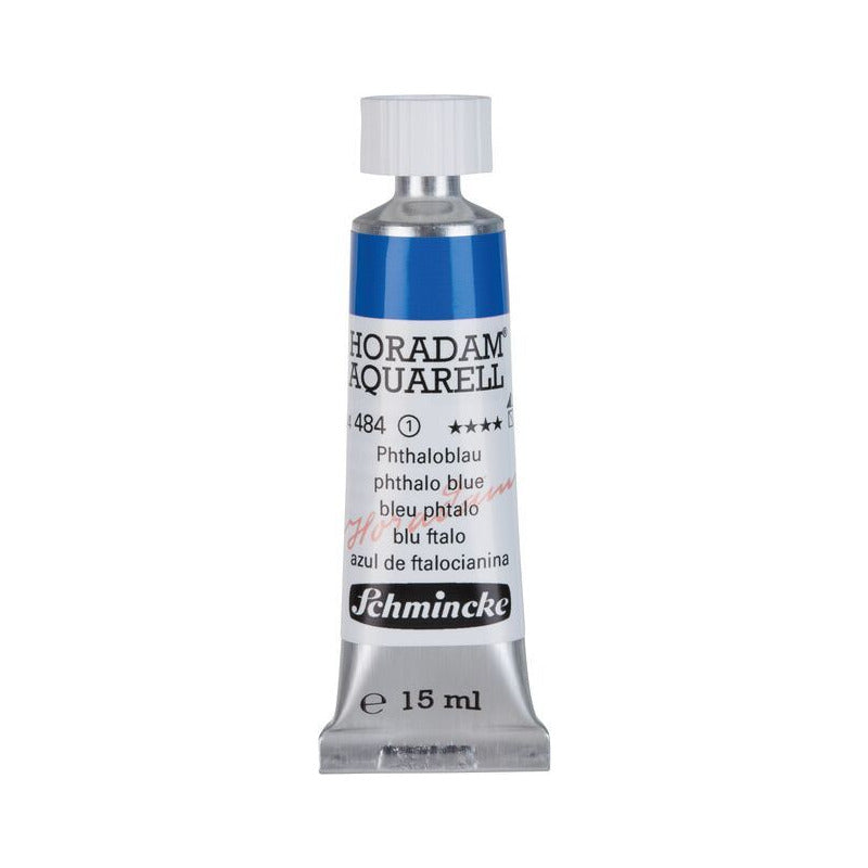 Schmincke Horadam vopsea acuarelă în tub 15 ml - Onetz – 484 Albastru ftalo