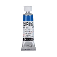 Schmincke Horadam vopsea acuarelă în tub 15 ml - Onetz – 484 Albastru ftalo
