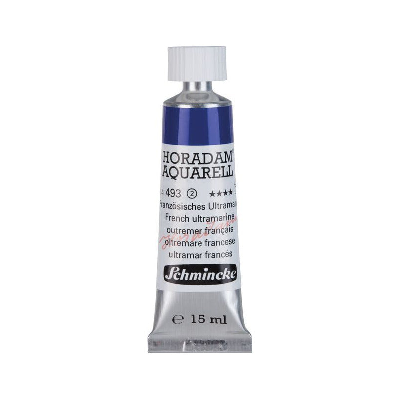 Schmincke Horadam vopsea acuarelă în tub 15 ml - Onetz – 493 Ultramarin franțuzesc