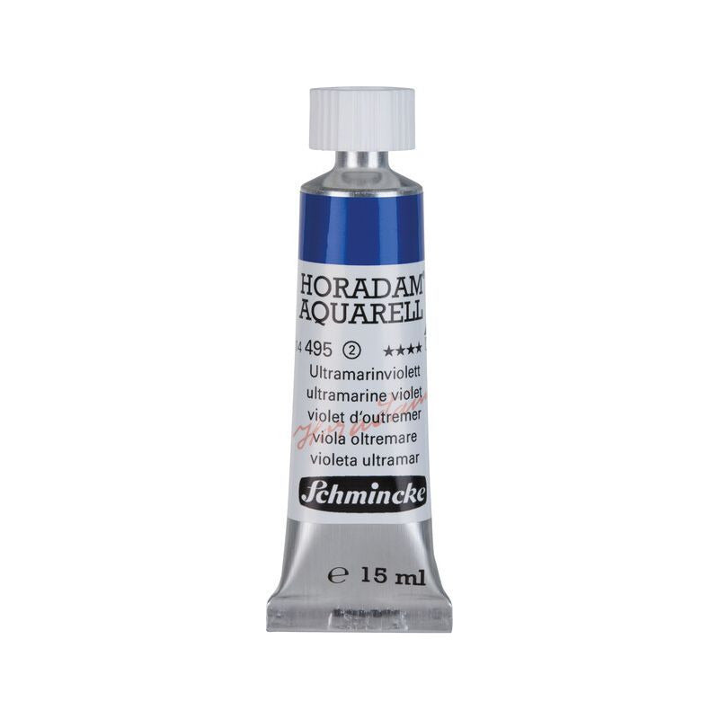 Schmincke Horadam vopsea acuarelă în tub 15 ml - Onetz – 495 Violet ultramarin