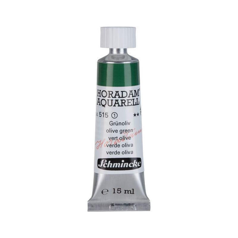Schmincke Horadam vopsea acuarelă în tub 15 ml - Onetz – 515 Verde măsliniu