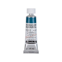 Schmincke Horadam vopsea acuarelă în tub 15 ml - Onetz – 528 Verde de Prusia