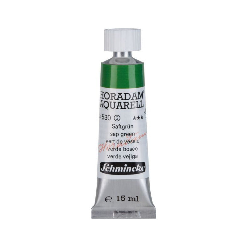 Schmincke Horadam vopsea acuarelă în tub 15 ml - Onetz – 530 Verde vezică