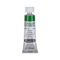 Schmincke Horadam vopsea acuarelă în tub 15 ml - Onetz – 530 Verde vezică