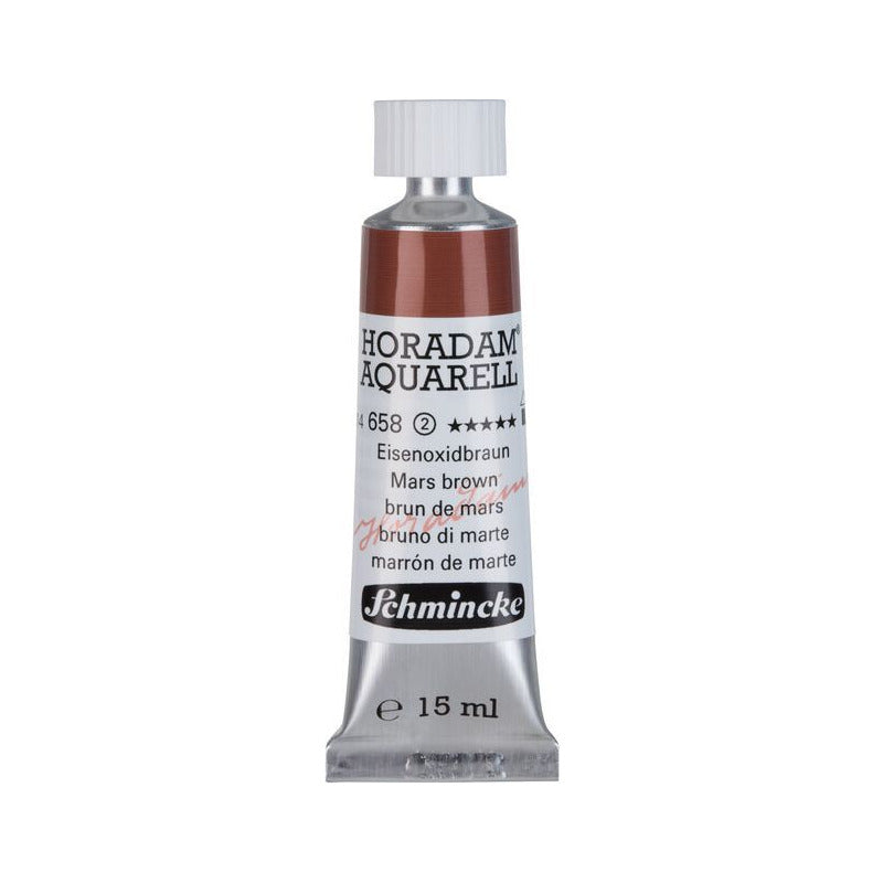 Schmincke Horadam vopsea acuarelă în tub 15 ml - Onetz – 658 Maro Mars
