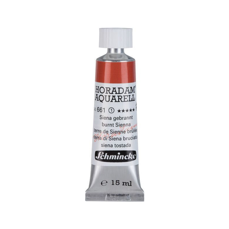 Schmincke Horadam vopsea acuarelă în tub 15 ml - Onetz – 661 Sienă arsă