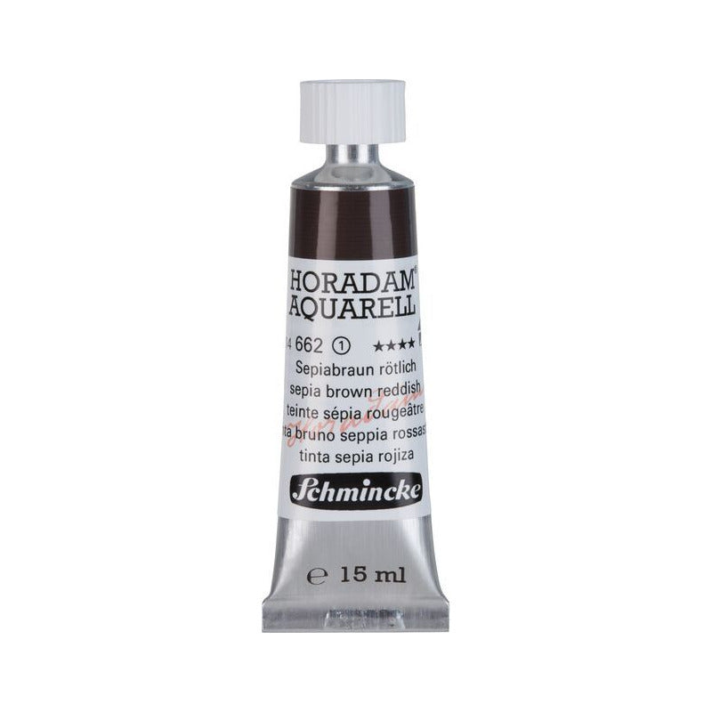 Schmincke Horadam vopsea acuarelă în tub 15 ml - Onetz – 662 Maro sepia roșiatic