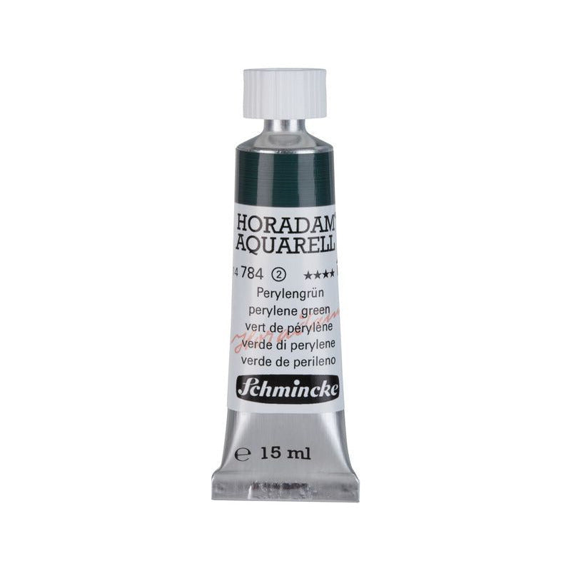 Schmincke Horadam vopsea acuarelă în tub 15 ml - Onetz – 784 Verde perilen