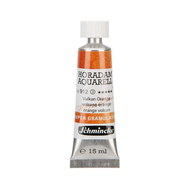 Schmincke Horadam vopsea acuarelă în tub 15 ml - Onetz – 912 Portocaliu vulcan