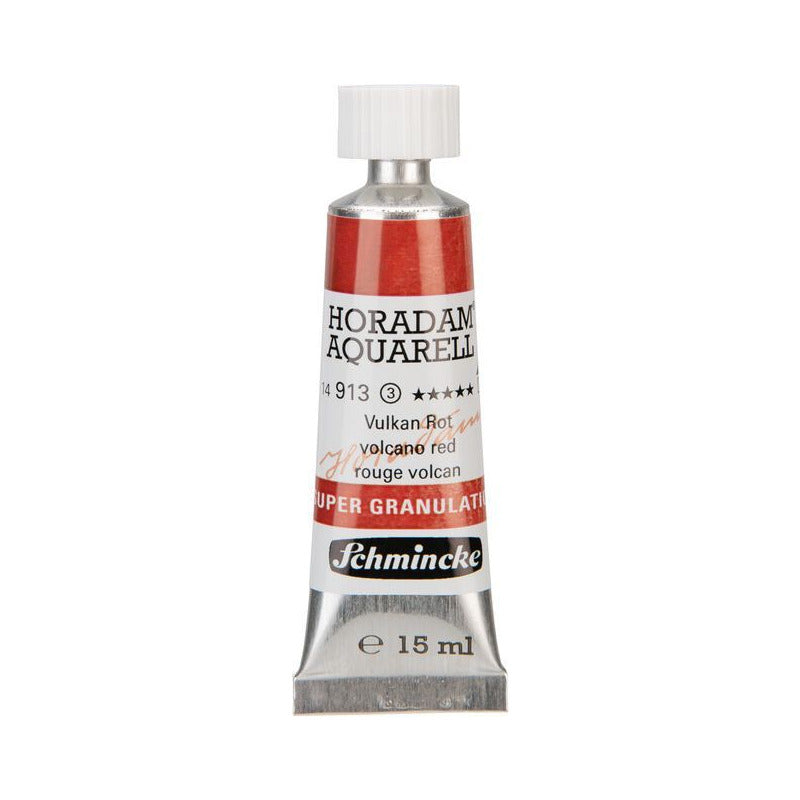 Schmincke Horadam vopsea acuarelă în tub 15 ml - Onetz – 913 Roșu vulcan