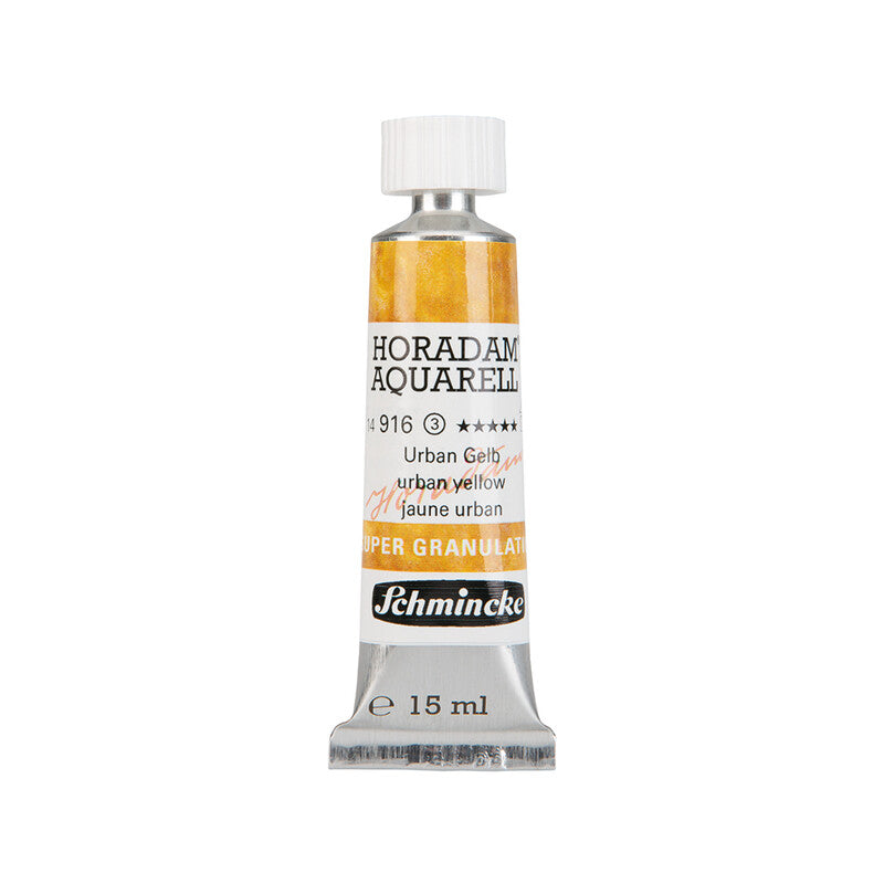 Schmincke Horadam vopsea acuarelă în tub 15 ml - Onetz – 916 Galben urban