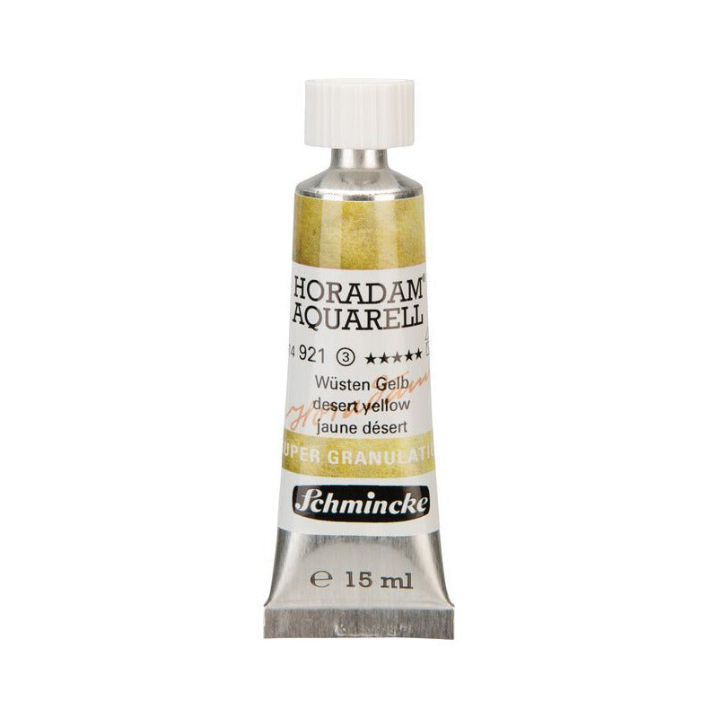 Schmincke Horadam vopsea acuarelă în tub 15 ml - Onetz – 921 Galben deșert