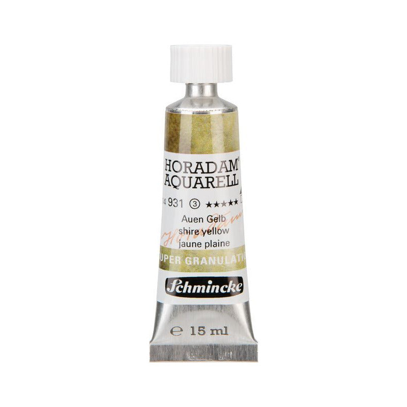 Schmincke Horadam vopsea acuarelă în tub 15 ml - Onetz – 931 Galben Shire