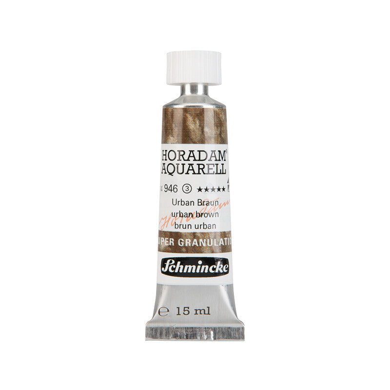Schmincke Horadam vopsea acuarelă în tub 15 ml - Onetz – 946 Brun urban