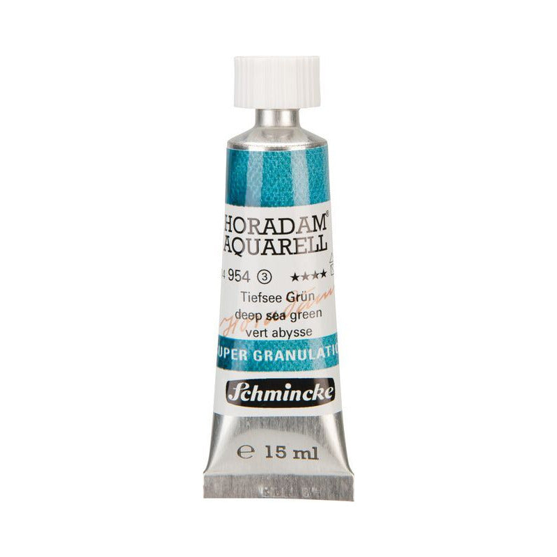 Schmincke Horadam vopsea acuarelă în tub 15 ml - Onetz – 954 Verde marin adânc