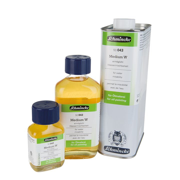 schmincke medium w pentru amestecarea culorilor de ulei cu apa diverse volume