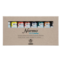 Schmincke NORMA Blue set în cutie de carton, 8 x 35 ml