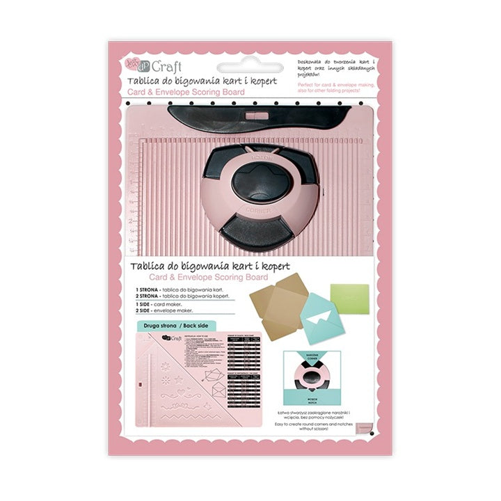 scoring pad with corner punch pentru crearea de felicitari si plicuri ro dpcjctb 002