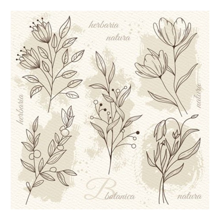 servetele bej flower illustration decoupage ro mxhsdog040001