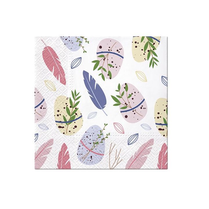 servetele decoupage easter feather 1 buc ro mxhsdl132800