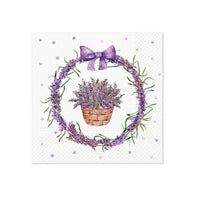 servetele decoupage lavender basket 1 buc ro mxhtl123400