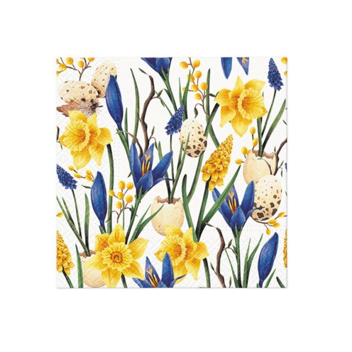 servetele decoupage muscari with daffodils 1 buc ro mxhsdl137800