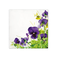 servetele decoupage pansies frame 1 buc ro mxhtl121900
