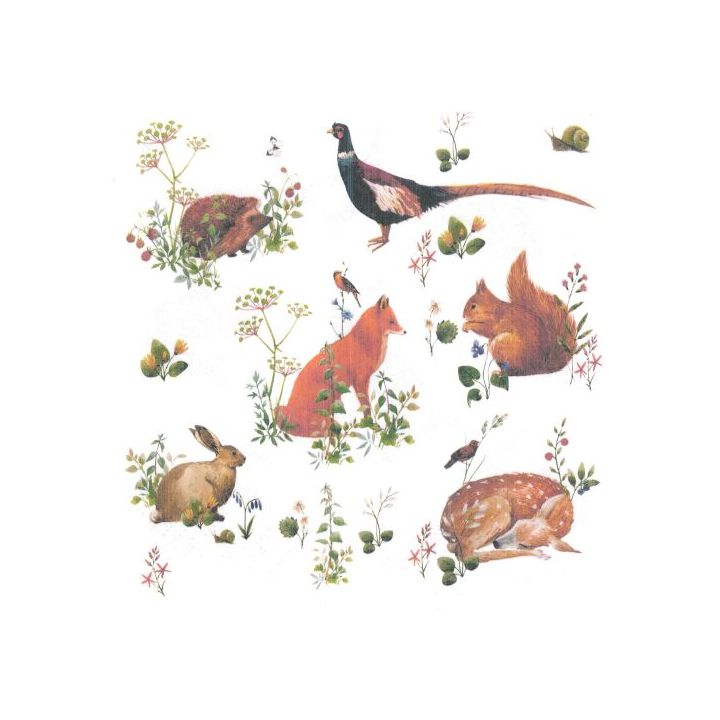 servetele decoupage wild forest animals 1 buc ro mxhsdl135000