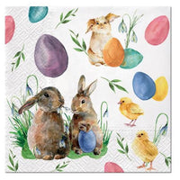 servetele decupaj bunnies with chicken 1 buc ro mxhsdl131600