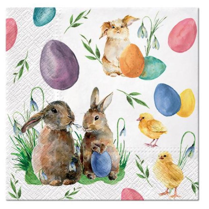servetele decupaj bunnies with chicken 1 buc ro mxhsdl131600