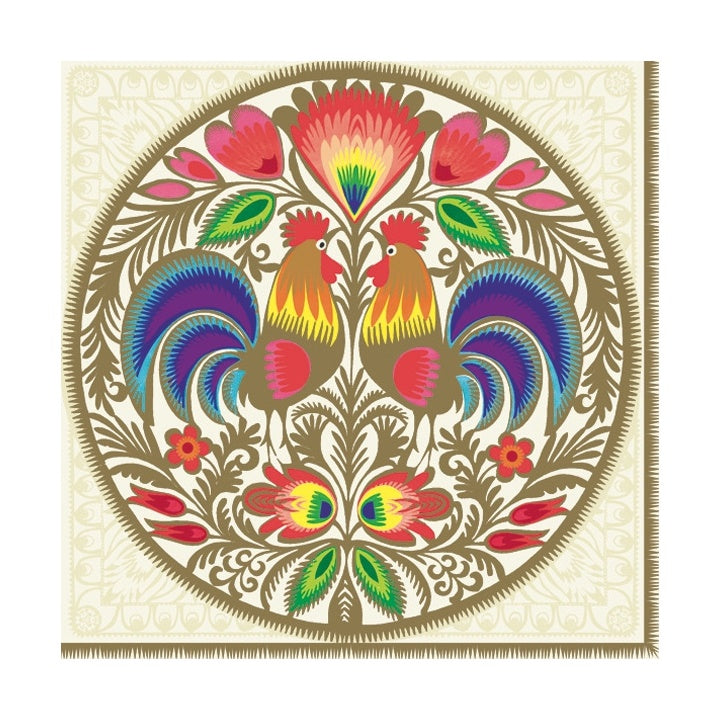 servetele eco pentru decoupage lowicz round cutout gold 1 buc ro mxhslog016702