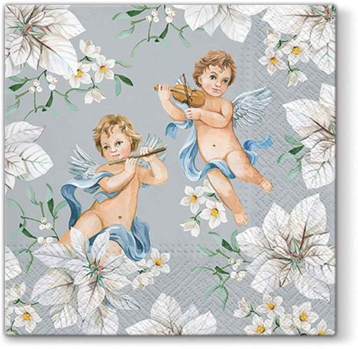 servetele pentru decoupage angels in flowers 1 buc ro mxhsdl015108