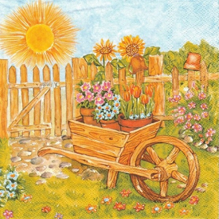servetele pentru decoupage blooming garden 1 piesa ro hbbsdwi001801