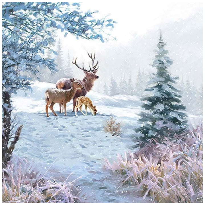 servetele pentru decoupage deer family 1 buc ro mxh33310565