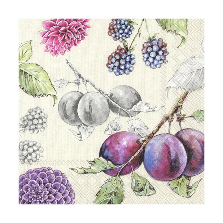 servetele pentru decoupage delicious plums 1 buc ro mxhl821566