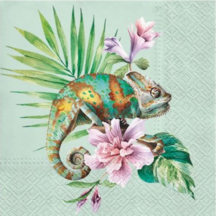 servetele pentru decoupage exotic chameleon 1 buc ro mxhsdl123200