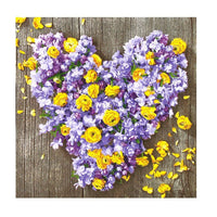 servetele pentru decoupage flori in forma de inima 1 buc ro mxhslwi006401
