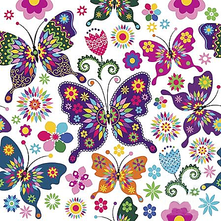 servetele pentru decoupage fluturi colorati 1 buc ro mxhtl566000