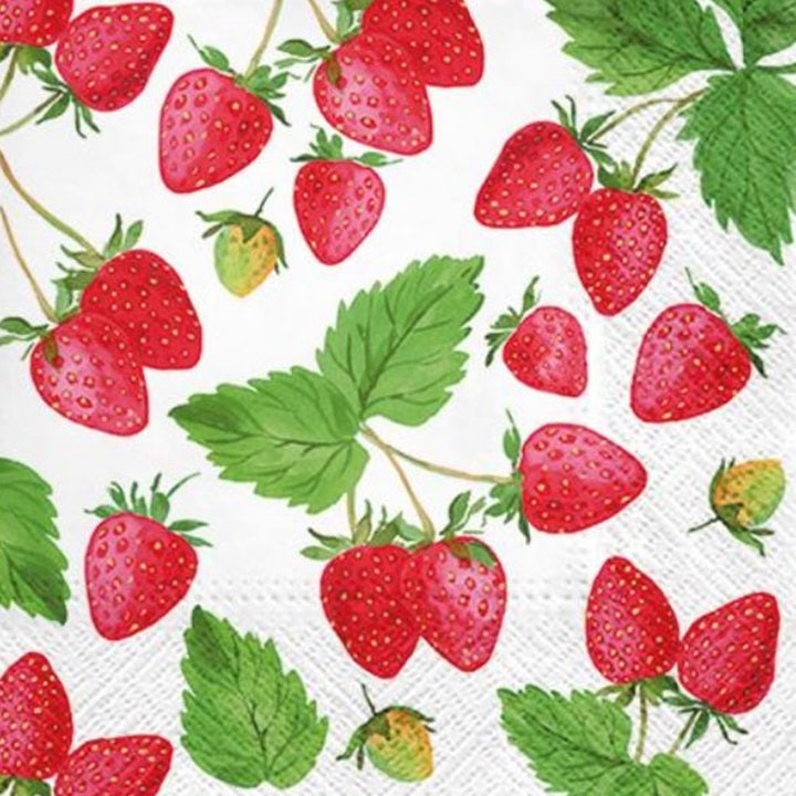 servetele pentru decoupage fresh strawberry 1 buc ro mxhsdl124600