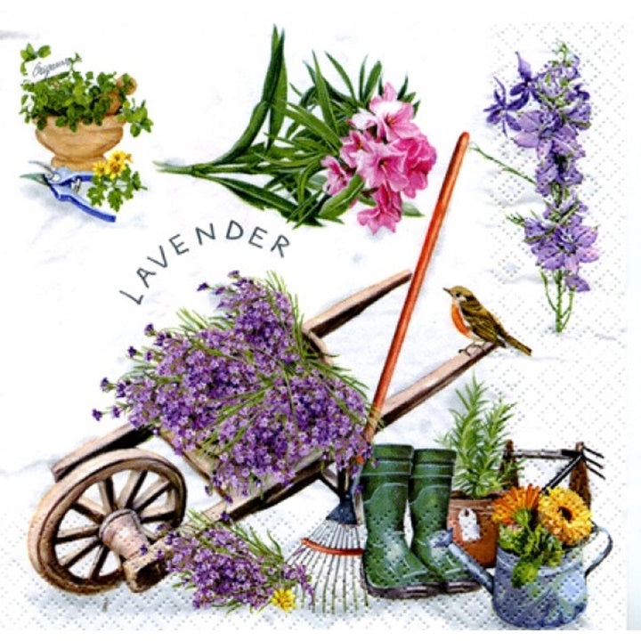 servetele pentru decoupage gardening 1 buc ro hbb211366