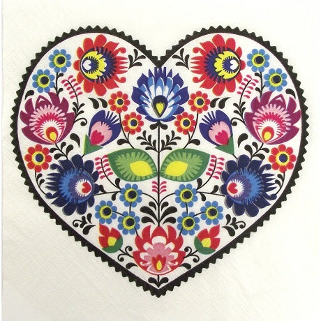 servetele pentru decoupage heart 1 buc ro mxhzet tl365000