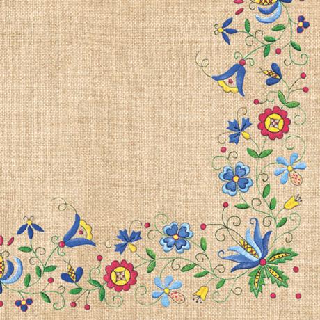 servetele pentru decoupage kashubian folk 4 1buc ro mxhslog017101
