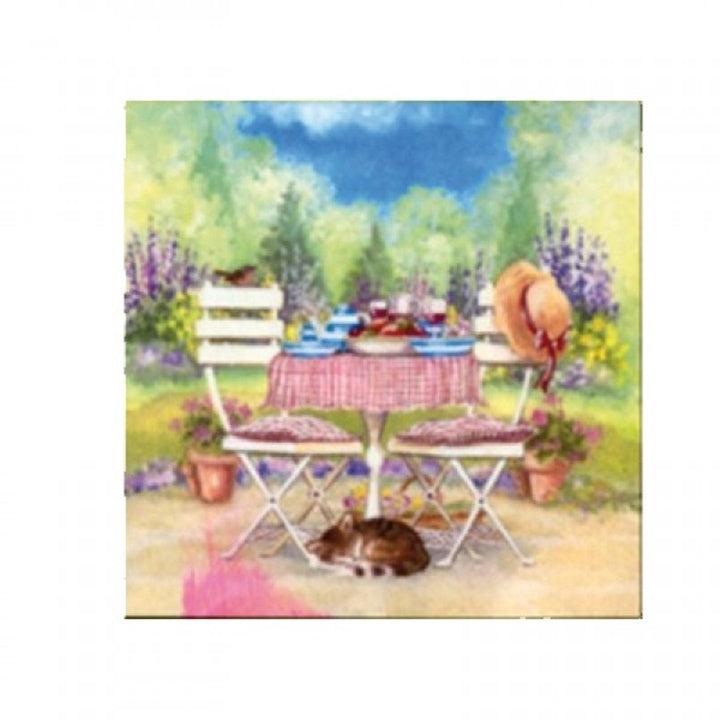 servetele pentru decoupage lunch on garden table 1 buc ro hbb363415