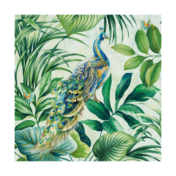 servetele pentru decoupage peacock 1 buc ro mxhsdl129400