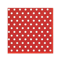 servetele pentru decoupage rosu cu buline 1 buc ro mxhslog038303