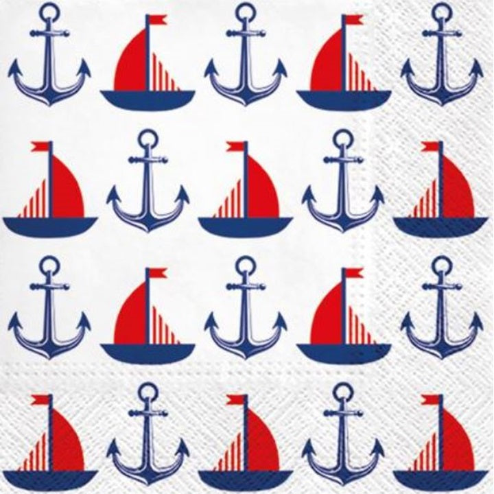 servetele pentru decoupage ships anchors 1 buc ro mxhsdl123600