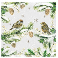 servetele pentru decoupage sparrows in snow 1 buc ro mxh33314740