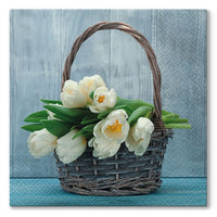 servetele pentru decoupage tulips in the basket 1 piesa ro mxhtl700800